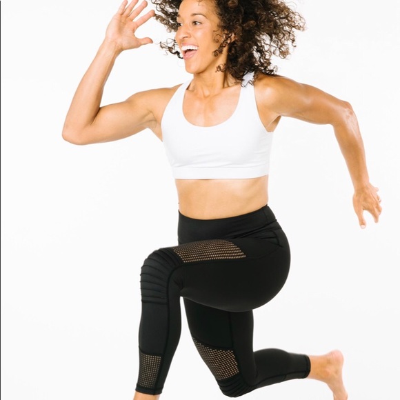 Zyia Black Moto Light N Tight Leggings 